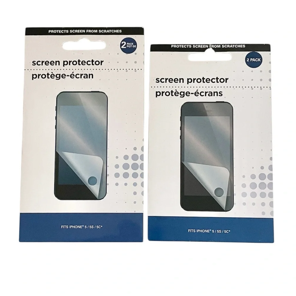 Clear Screen Protector Pack for iPhone 5 / 5S / 5C - Pack of 4 - Picture 7 of 7